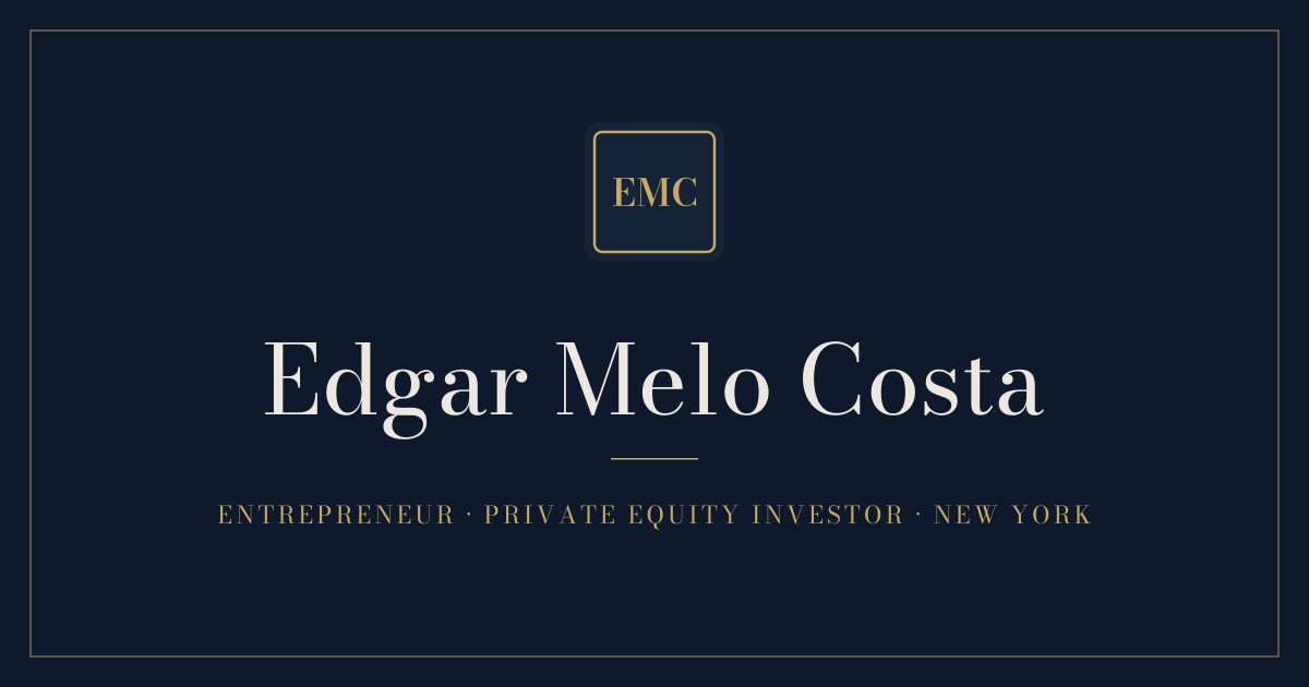 Edgar Melo Costa, founder of EMC Acquisitions
